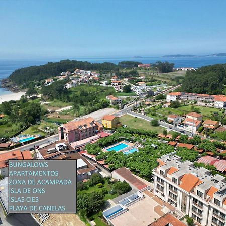 Camping Playa Canelas Portonovo Exterior foto