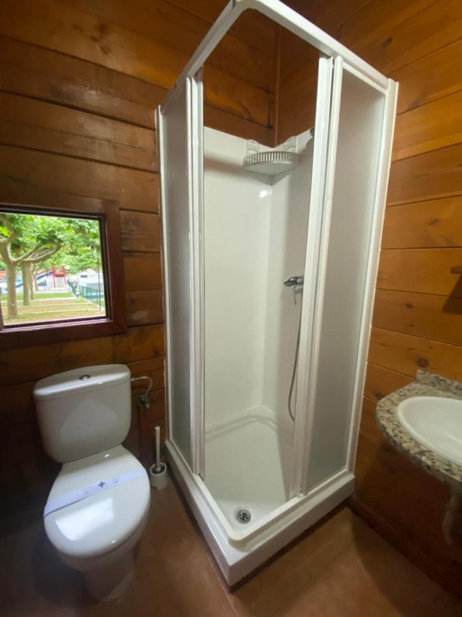Camping Playa Canelas Portonovo Exterior foto