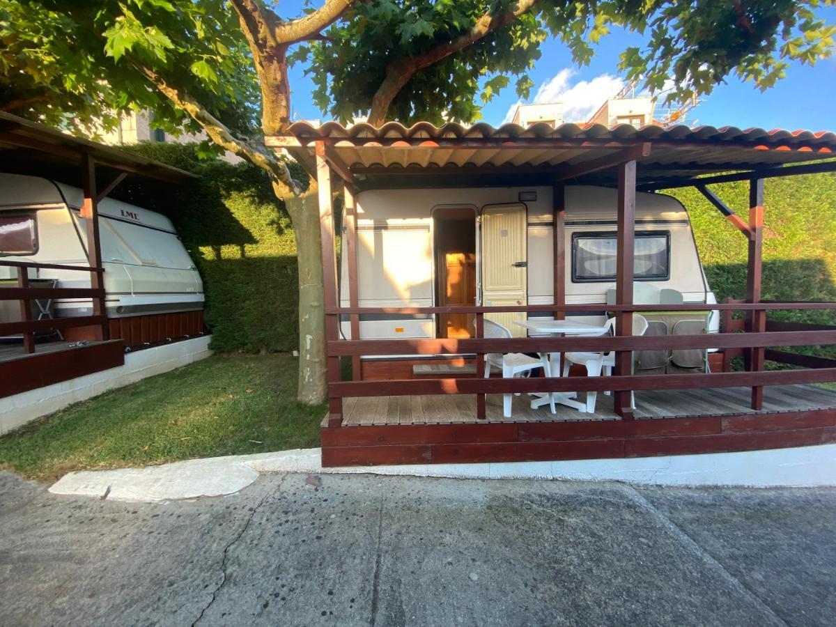 Camping Playa Canelas Portonovo Exterior foto