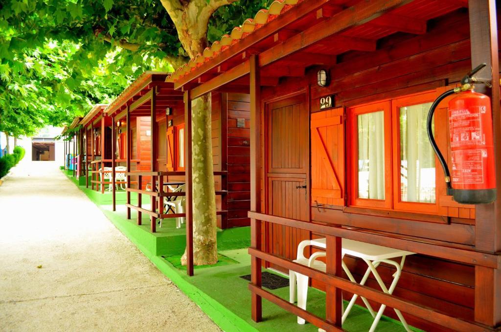 Camping Playa Canelas Portonovo Habitación foto