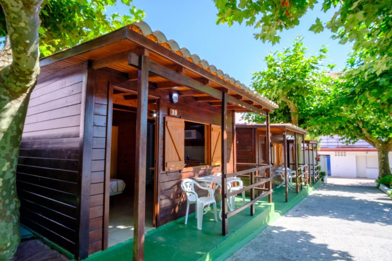 Camping Playa Canelas Portonovo Exterior foto